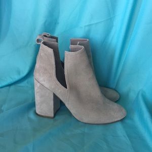 Steve Madden Suede Taupe Booty